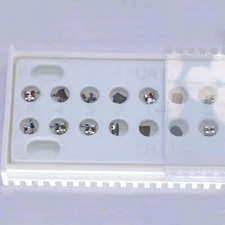 1-100x Dental orthodontic bracket standard roth 0.022" 345 hooks sandblasted