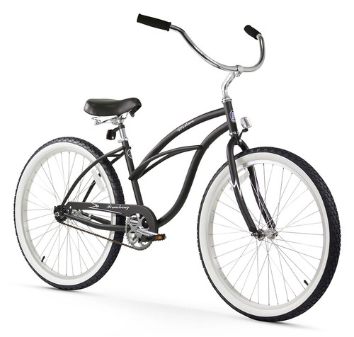 Beach Cruiser Bike Bicycle matte black 