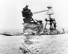 USS ARIZONA BATTLESHIP SUNK AFTER PEARL HARBOR ATTACK U.S. NAVY WW2 8X10 PHOTO