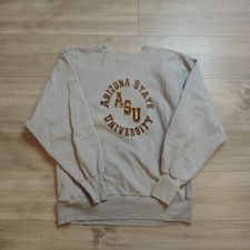 Champion Reverse Weave VTG 90s Arizona State University Sweatshirt Mens XL Gray