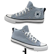 Converse Chuck Taylor All Star Youth Boys Girls Mid Top Sneaker Sz 5Y Rainy Daze