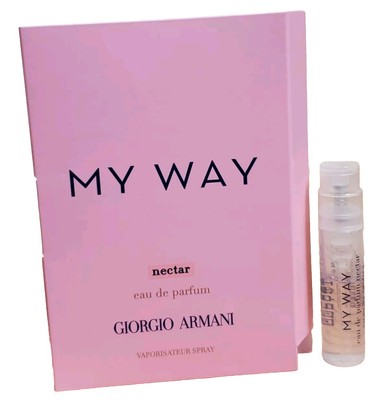 My Way Giorgio Armani Nectar Sample Spray Vial Travel Trial .03 oz NEW