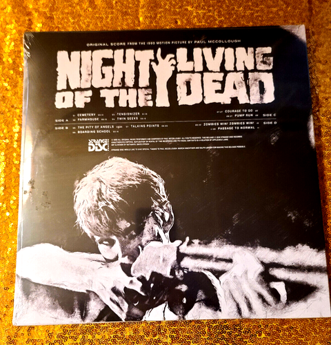 Night of the Living Dead (Original Motion Picture Soundtrack) lp RARE HTF OOP!! - Foto 2 di 2