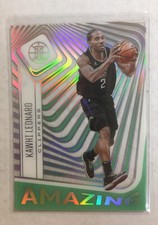 2020-21 Illusions Kawhi Leonard #18 Emerald Amazing