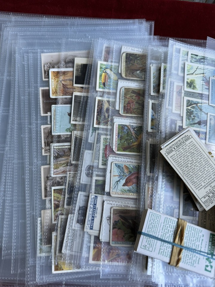 Cigarette, Tea, Collectors Cards Sleeves Job Lot Unsorted eBay