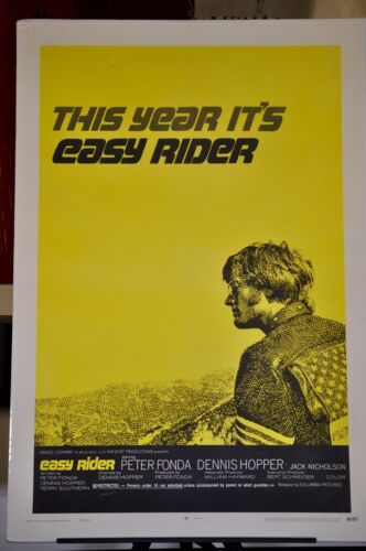 Easy Rider 1969 US 1 Sheet Style C Film Poster - Picture 2 of 21