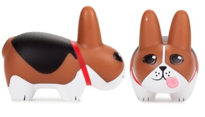 【バラ売り不可】Frank Kozik Labbit フィギュア 3体セット Kidrobot Frank Kozik Kibbles 'n Labbits Dog Vinyl Mini Series
