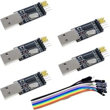 5pcs USB to Serial USB to TTL CH340 Module with STC Microcontroller Download
