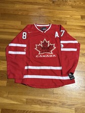 Vintage RARE Sidney Crosby 2010 Olympic Canada Authentic Hockey Jersey Nike XXL