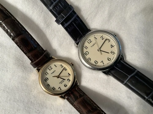 Lot 2 Vtg Timex Indiglo Lady’s Watches Watch Lot New Batteries They Work Great