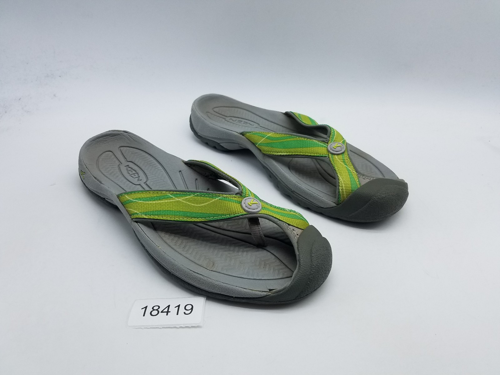 Sandali infradito Keen Waimea H2 donna taglia 10 punta chiusa tanga multicolore