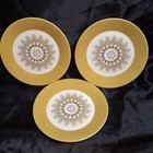 3 Vintage Homer Laughlin Plates~Malibu~Mid-Century Modern ~1971~Ribbed Edge — photo 9