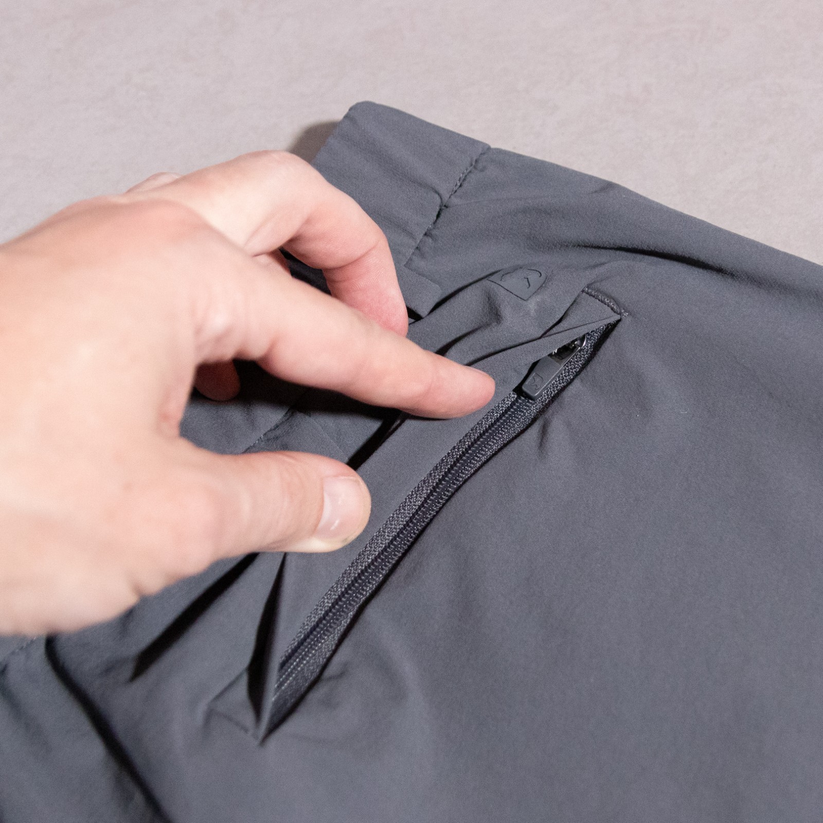 Bearbottom Tour Performance Stretch Gray Pants Me… - image 5