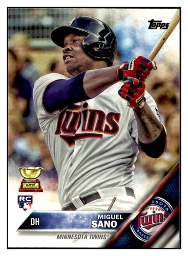 2016 Topps #78 Miguel Sano Rookie RC