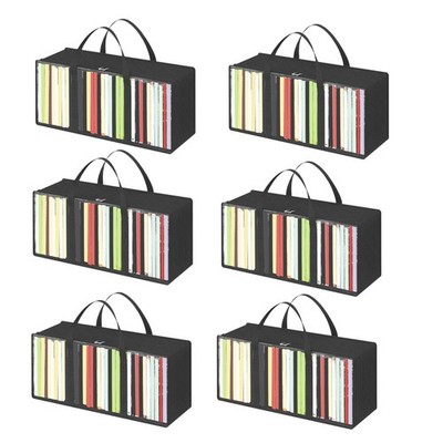 DVD-Aufbewahrungstaschen, 6 Stück, Transparenter CD-Organizer Aus PVC-Kunst6783