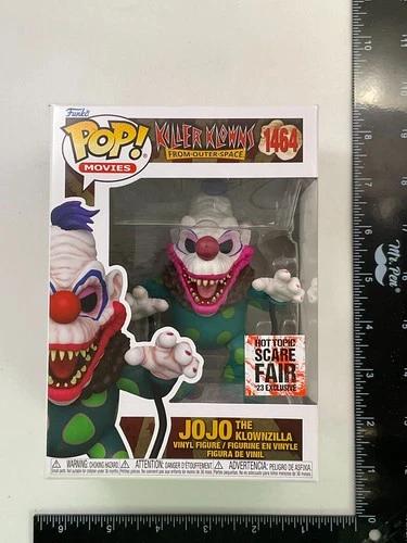 Funko Pop! Movies: Jojo The Klownzilla #1464 Hot Topic Scare Fair +PROTEC -CN i4