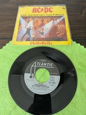 AC DC 45 Noise Pollution Orig Germany 1981 EX ATL 11 630 50 735 P/S Rare Rock