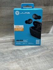 JLab JBuds Active Noise Cancelling True Wireless Bluetooth Earbuds - Black