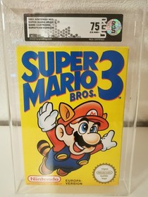 Super Mario Bros NES RGS Graded 70,75,80