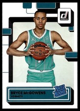 2022-23 Donruss Rated Rookies Bryce McGowens Rookie Charlotte Hornets #242