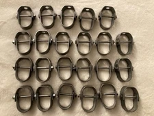 1” 316ss Clevis Hanger Lot Of 23 For 1” IPS Pipe Stainless Steel