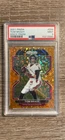 2021 Panini Prizm - Tom Brady #294 Orange Disco Prizm - Graded PSA 9