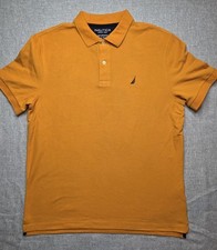 Nautica Men's Classic Fit Short Sleeve Performance Deck Polo Shirt