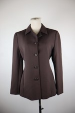 MAX&CO GIACCA BLAZER DONNA Tg 44 WOMAN VINTAGE CASUAL JACKET SPALLINE LOGO