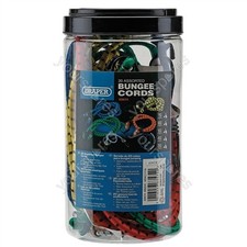 Image of Draper Assorted Bungee Cords (Pack of 20)