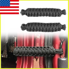 2) Door Limiting Straps Heavy Duty Strap For 1996-2019 Jeep Wrangler JK YJ TJ