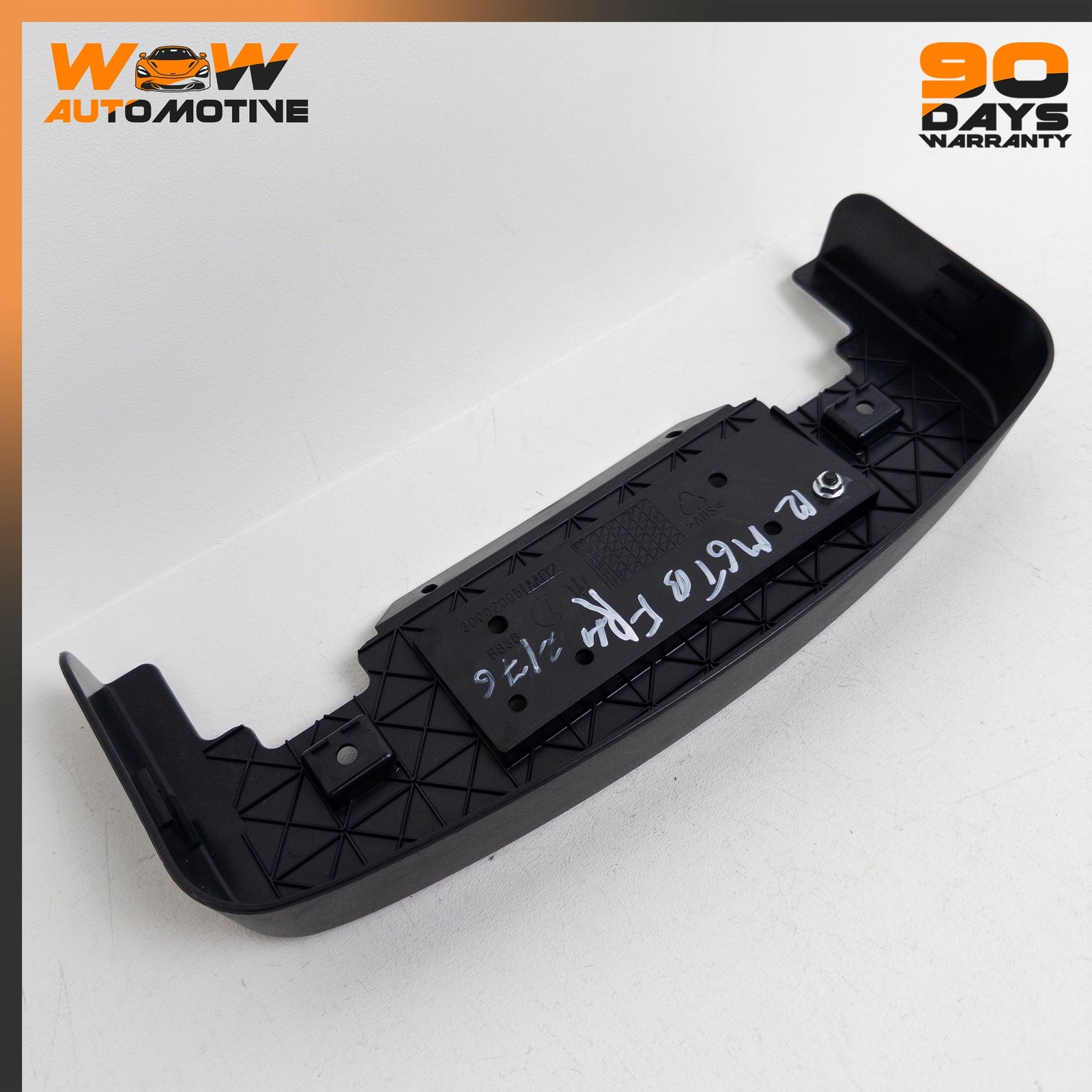 08-19 MASERATI GRANTURISMO S FRONT RIGHT LEFT SEAT GUIDE COVER BRACKET OEM