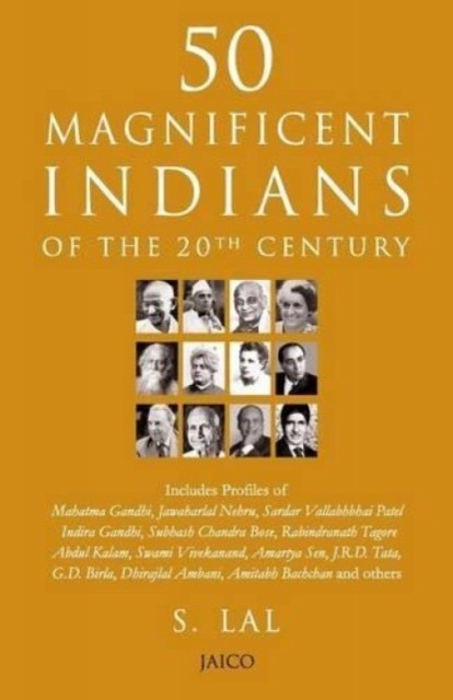 50 Magnificent Indians of the 20th Century by S. Lal PAPERBACK 9788179926987 - Image 2