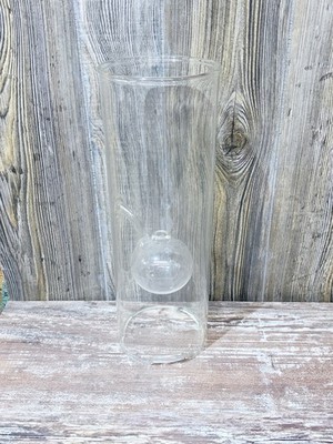 Wolfard Large 15'' Glass Oil Lamp 1 Wick