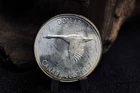 1967 Canada Goose Silver Dollar BU Gorgeous 80% Pure Silver