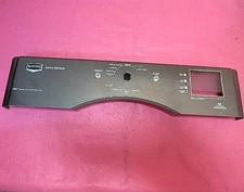 * Dryer Display/ Control Console Cover * Part # W10215817-T2 * Maytag  Whirlpool