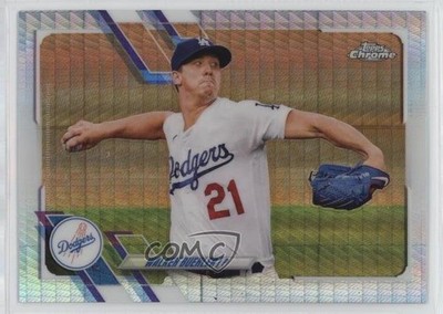 2021 Topps Chrome Prism Refractor Walker Buehler #157 r0j