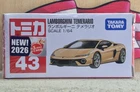 '26 TOMICA #43 LAMBORGHINI TEMERARIO 1/64 SCALE NEW IN BOX [WYL] USA STOCK