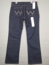 NWT Wrangler Womens 13/14 32 Jeans Q-Baby Ultimate Riding Cowgirl Cut Stretch