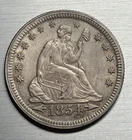 1854 Seated Liberty Quarter w/ Arrows Choice Uncirculated Details
