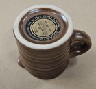 Hall China Weathered Oak Creamer with Original Factory Sample Sticker — photo 5