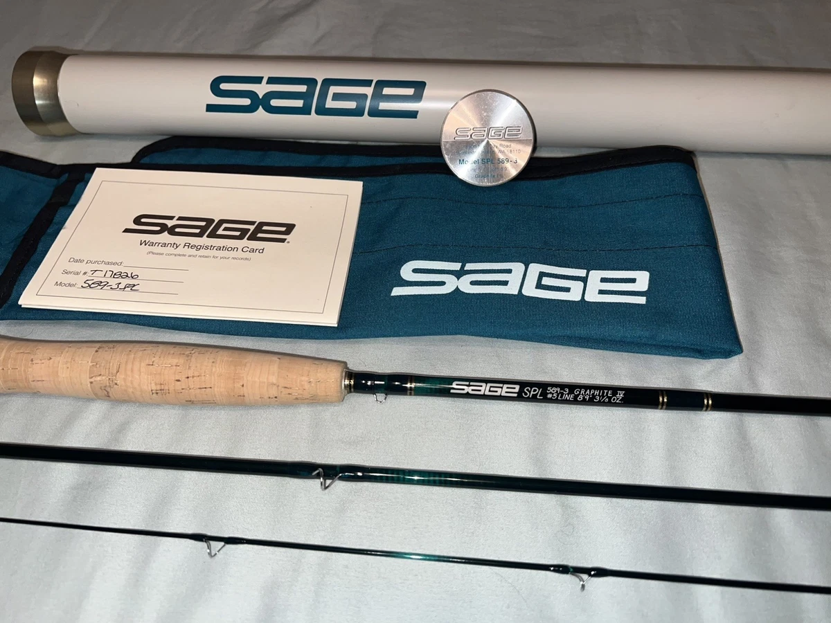 美品 SAGE セージ SPL 383-3 グラファイトIV ＃3 8’3” 美品 SAGE セージ SPL 383-3 グラファイトIV ＃3 8'3” 美品 SAGE セージ