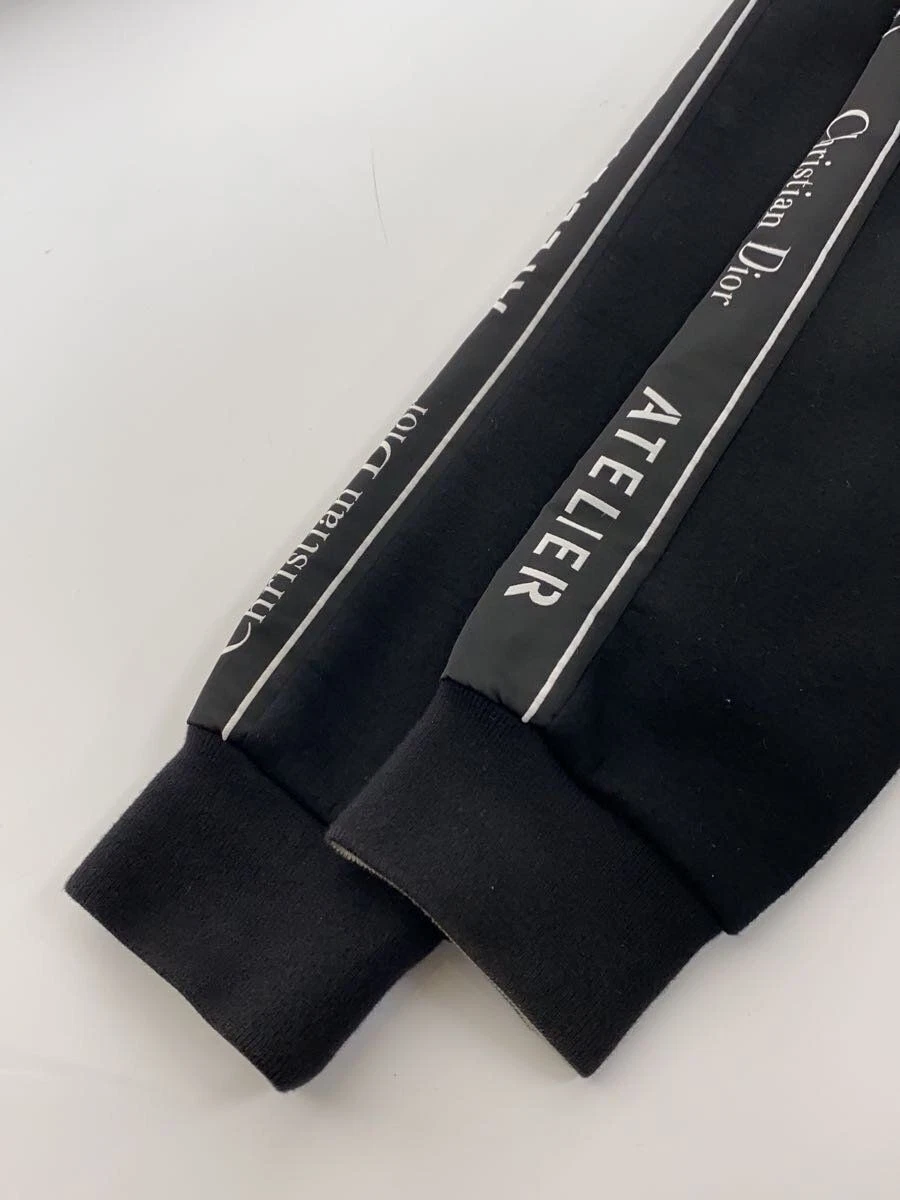 Dior HOMME Felpa con Cappuccio Zip 18AW APE Ricamo S Rayon Nero Tinta Unita 863J204B0413 Usata