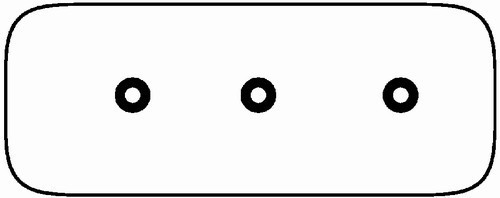 Rocker Cover Gasket fits ISUZU TROOPER Mk2 3.1D 91 to 98 4JG2T BGA 8942479031 - Picture 2 of 7