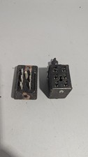 Vintage 6-Pin Jones Plug  Socket Connector Set   Tube Radio / In For Ham Radios