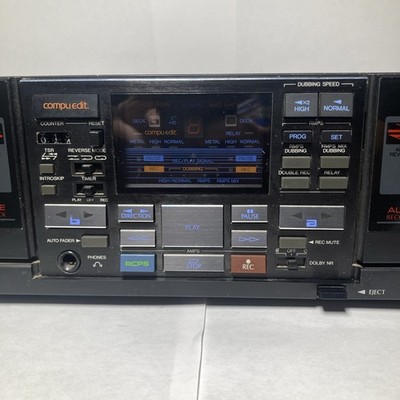 Sansui D-95WR Compu-Synchro Double Reverse Cassette Deck digital