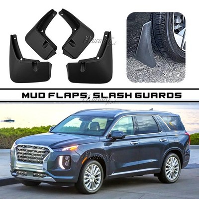 For Hyundai Palisade 2020-2023 Without Running Boards Mud Flaps Splash Guard 4X