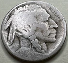 1916 Indian Head "Buffalo" Nickel 1725X