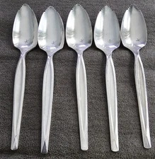 5 Concept Orange Spoons Grapefruit Wm Rogers Mfg Co International Silver EXC!