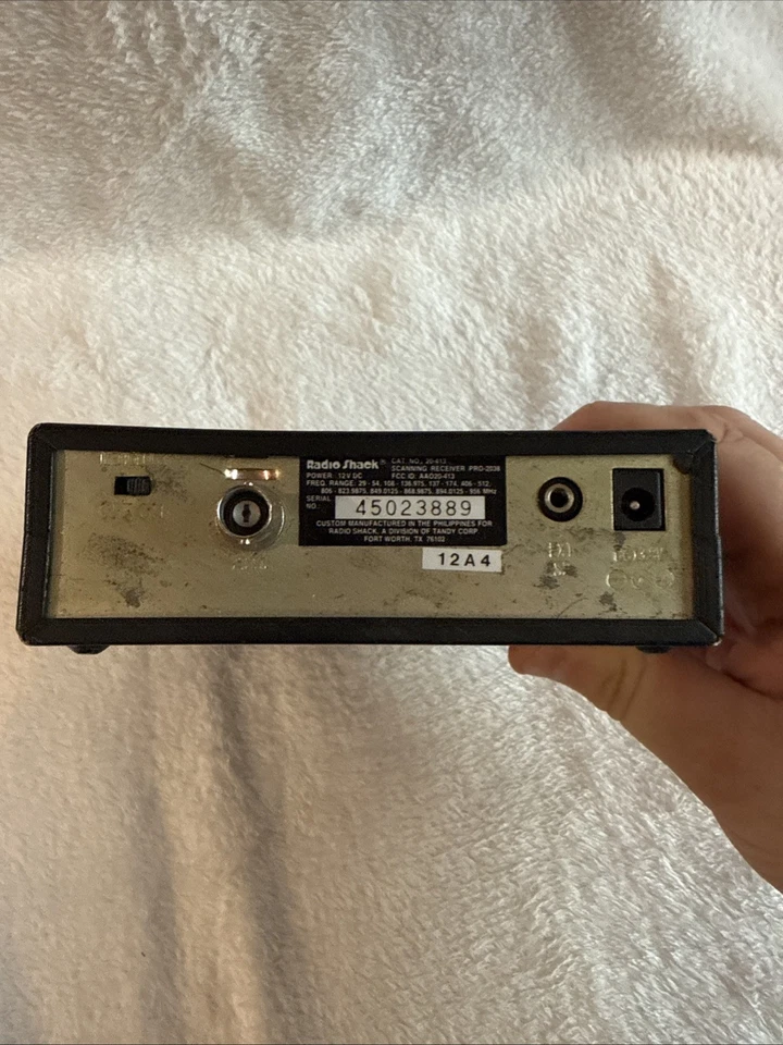 Radio Shack Scanner PRO-2038 (Scanner Only No Antenna Or Cord) - Image 4 of 4