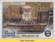 2018 Opening Day Team Traditions and Celebrations Minnie Paul Sign READ 6ld
